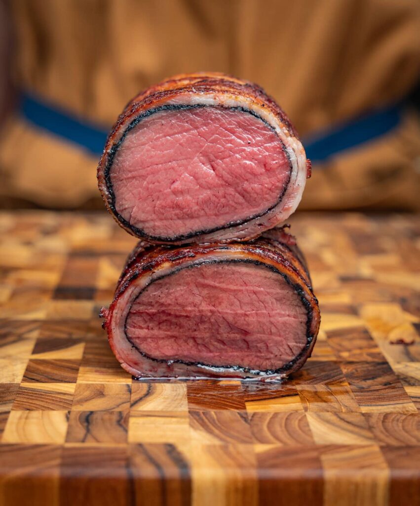 Bacon Wrapped Venison Backstrap