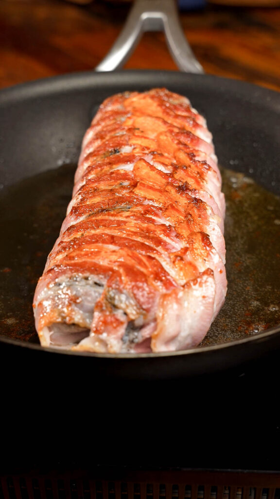 Venison Wrapped in Bacon