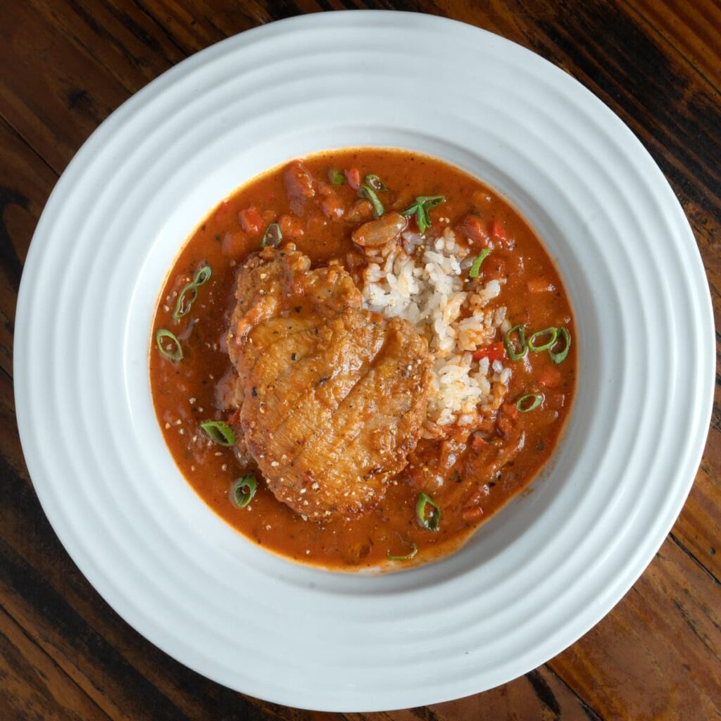 CAJUN CATFISH COURTBOUILLON recipe