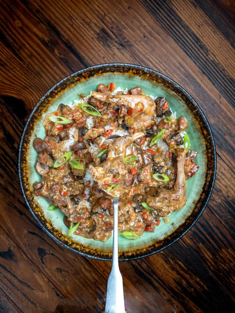 Cajun Squirrel Stew recipe