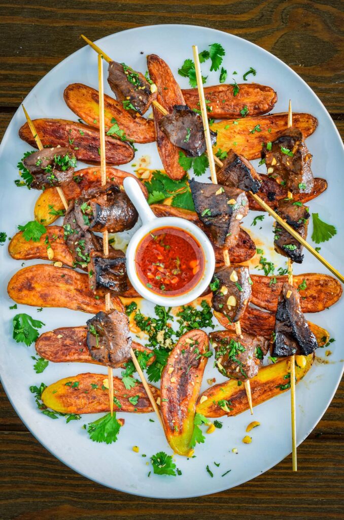 grilled Venison Heart recipe