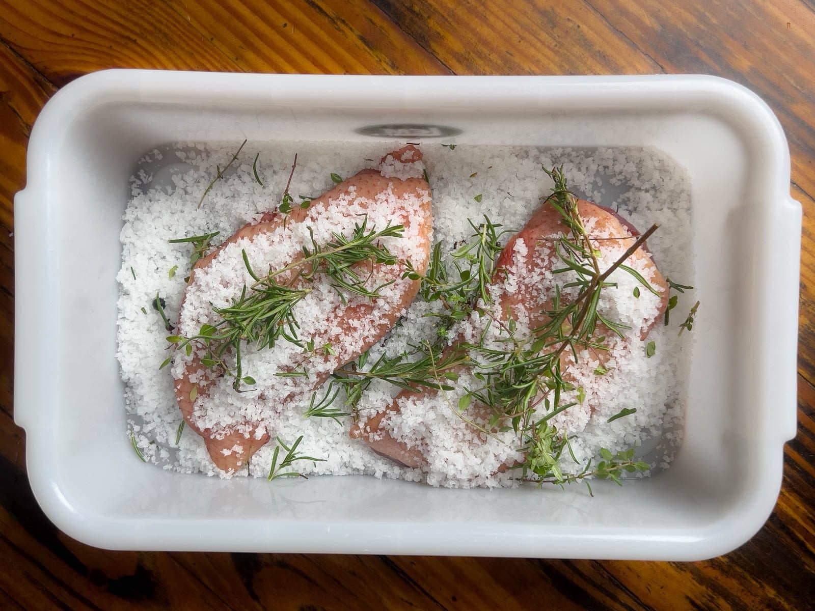 duck prosciutto appetizer