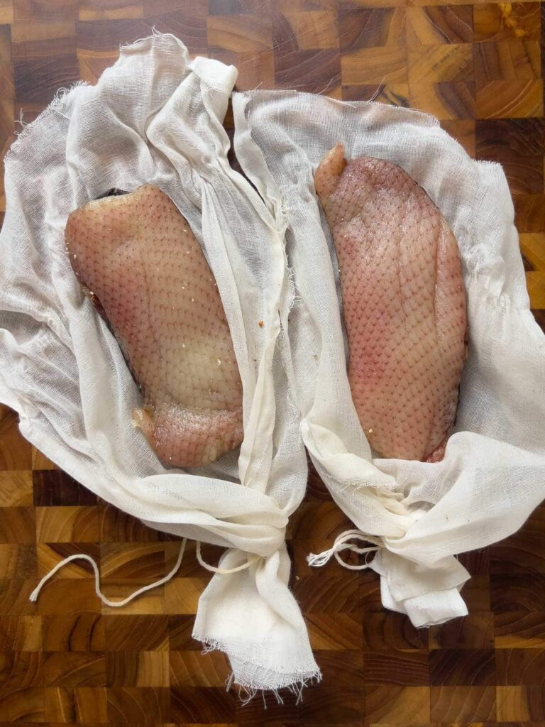 how to make duck prosciutto