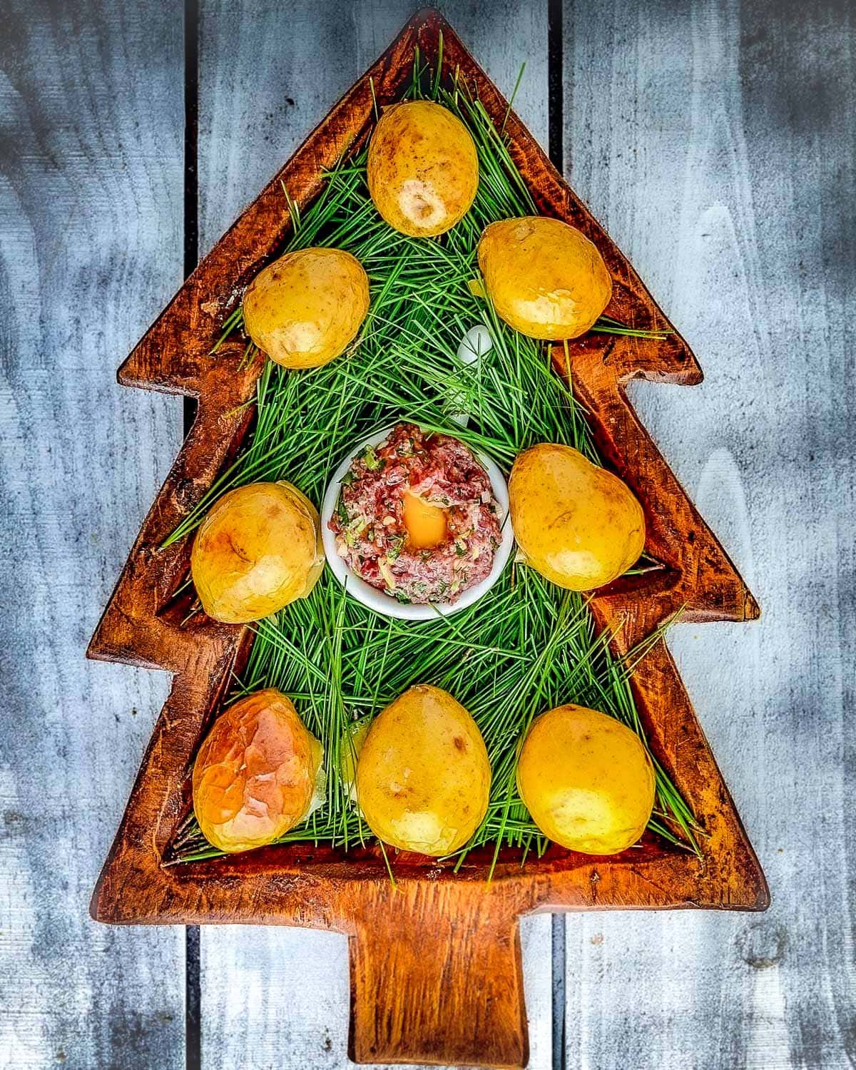 pine rosin potato recipe