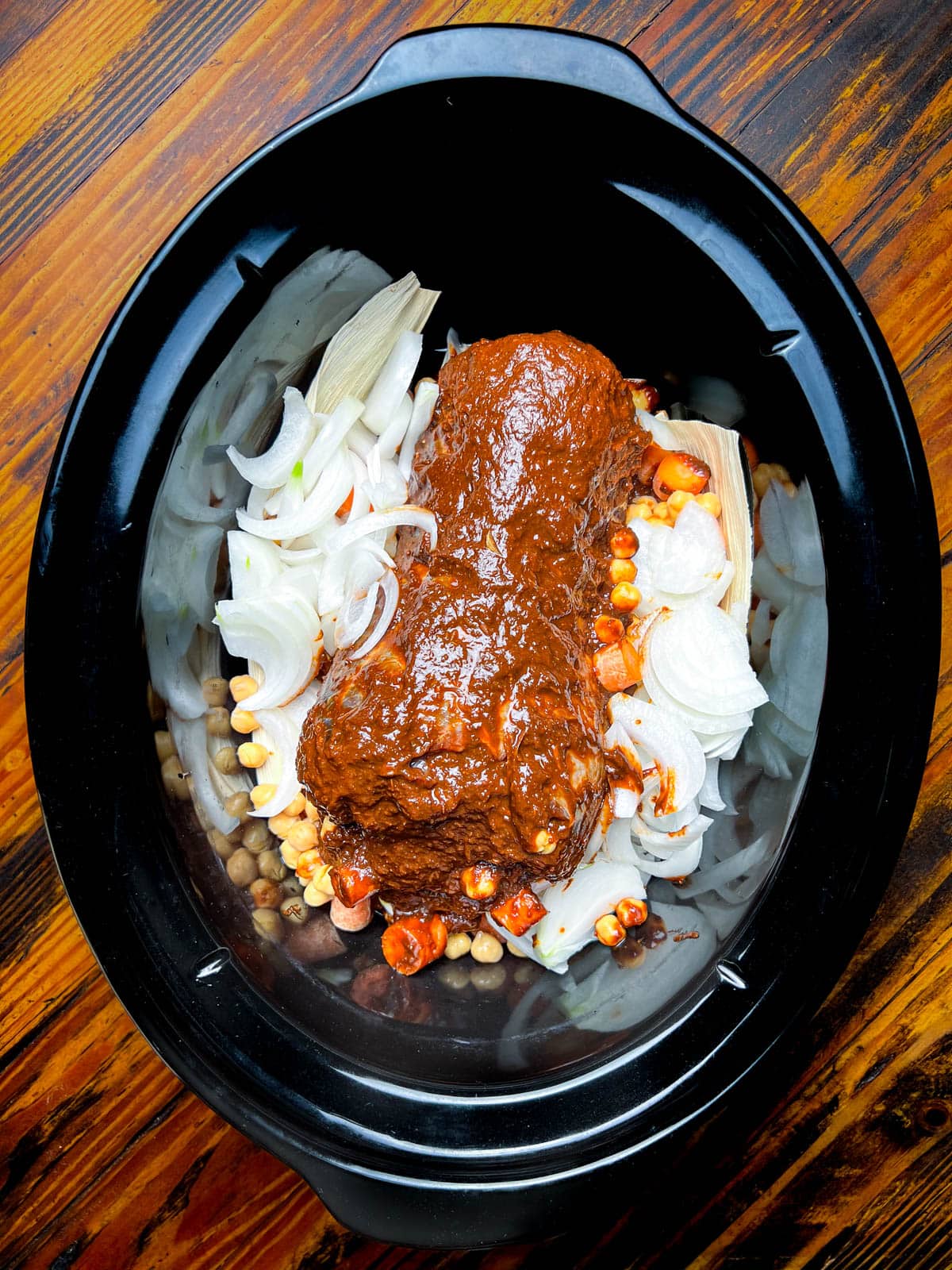 venison neck in crockpot