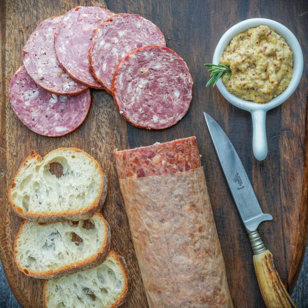 venison salami recipe