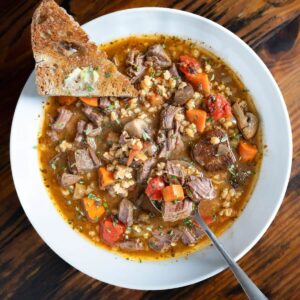 venison soup recipe