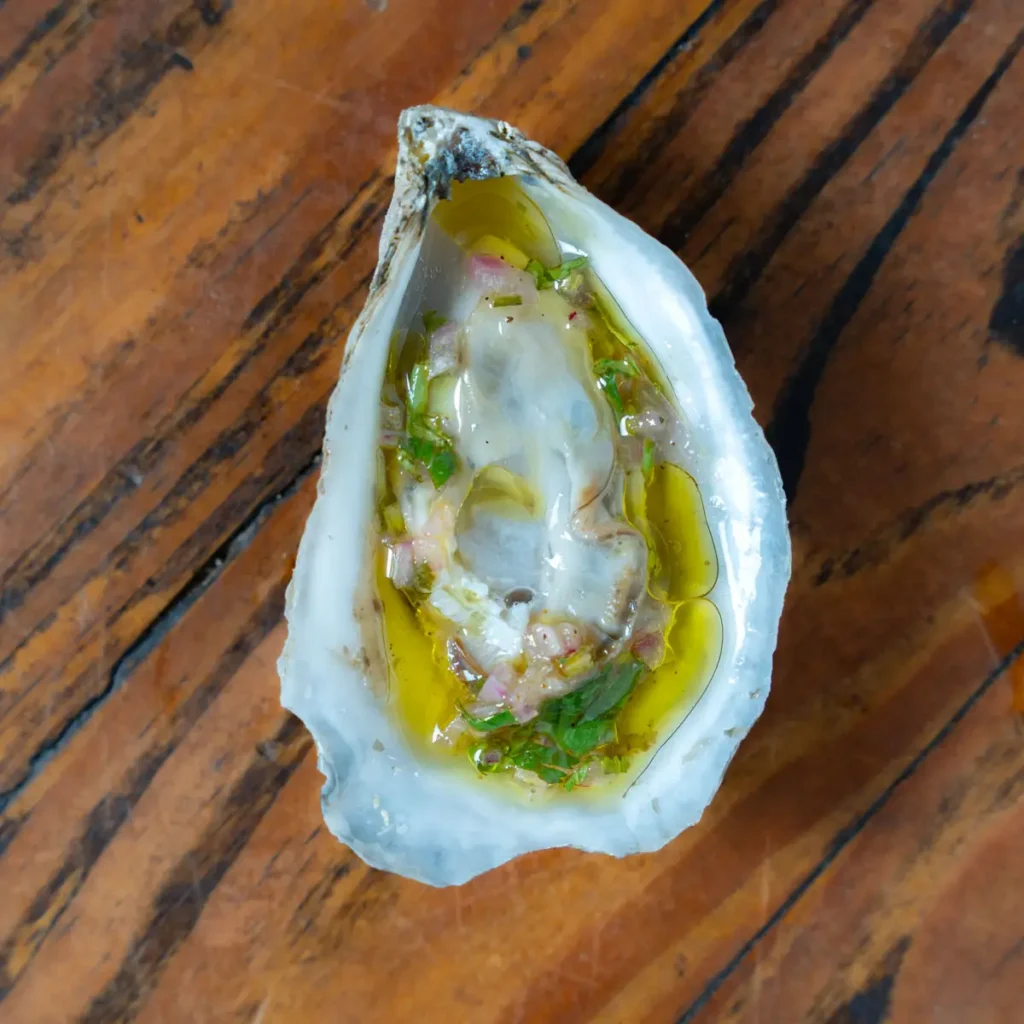 smoked oyster