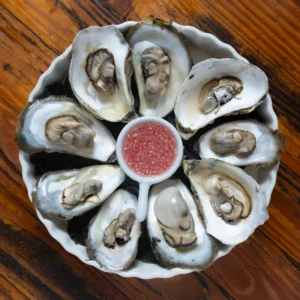 steamed oysters