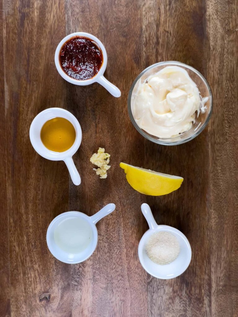 Spicy Mayo Ingredients