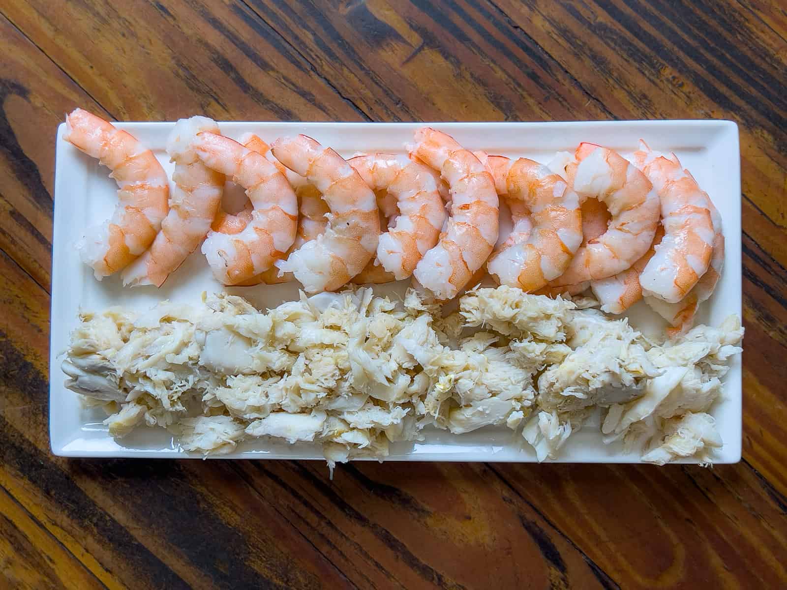 shrimp and crab for ceviche