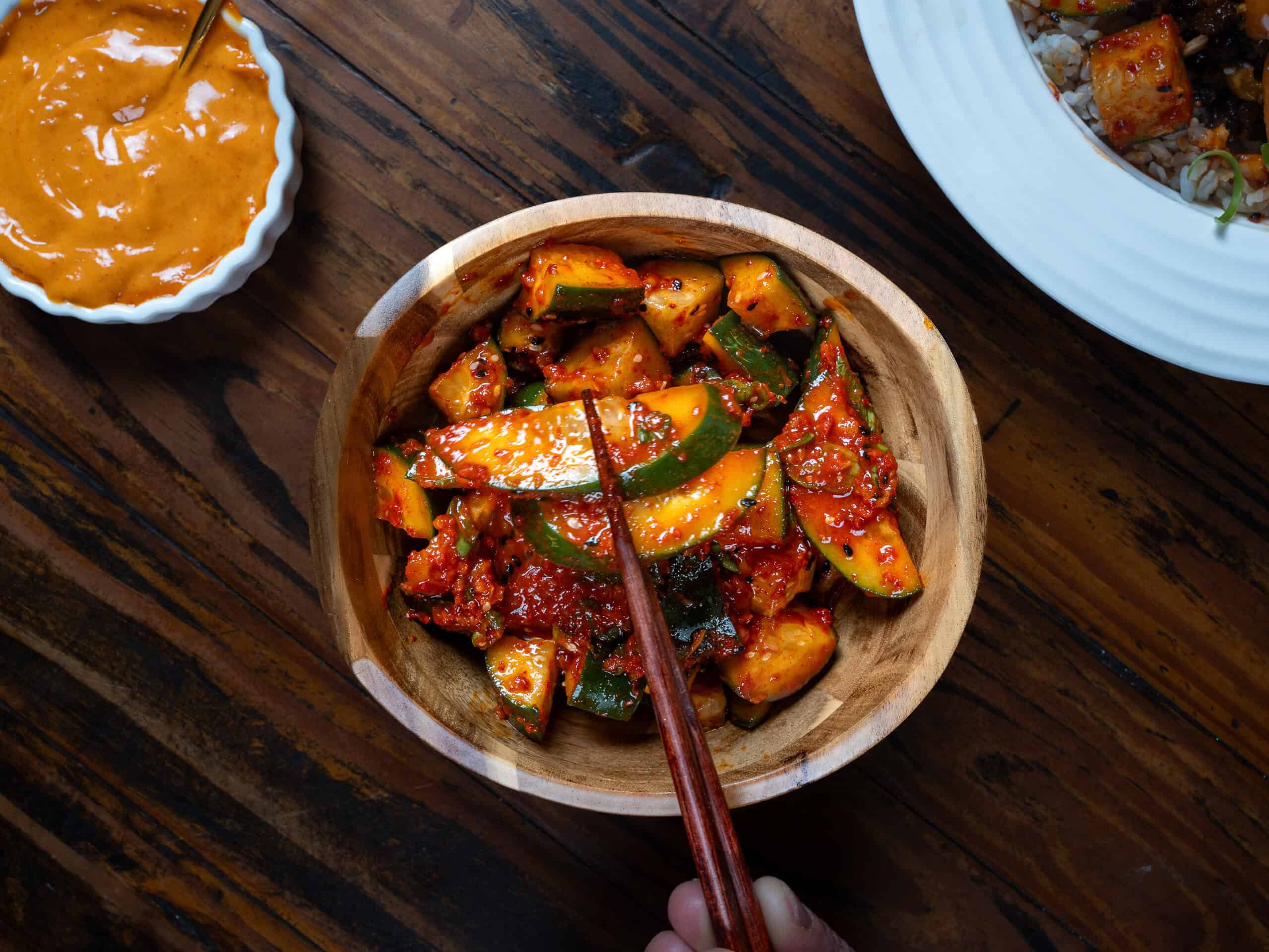 Korean dinner party