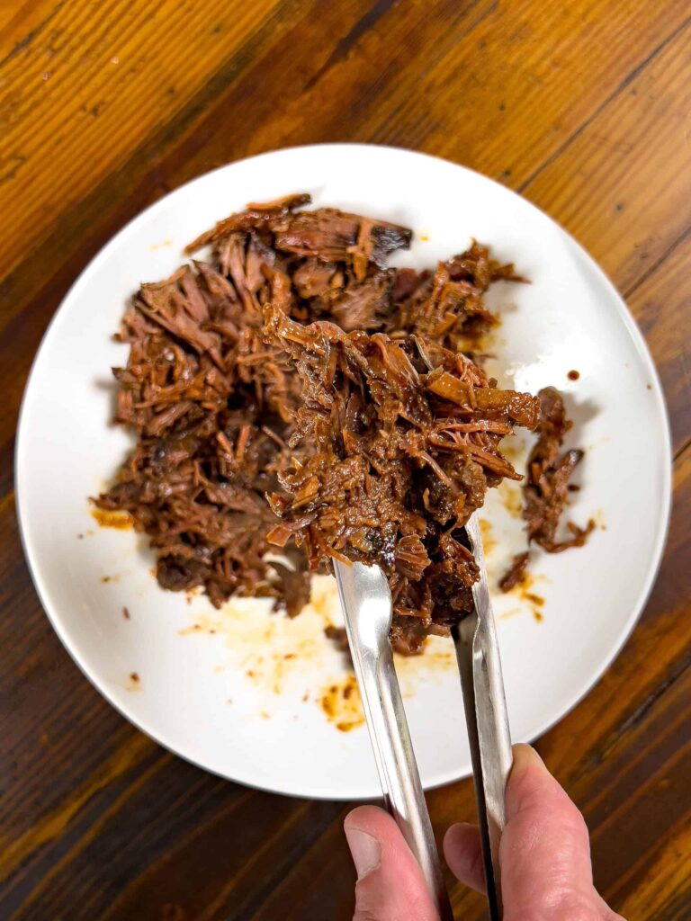 shredded wild game