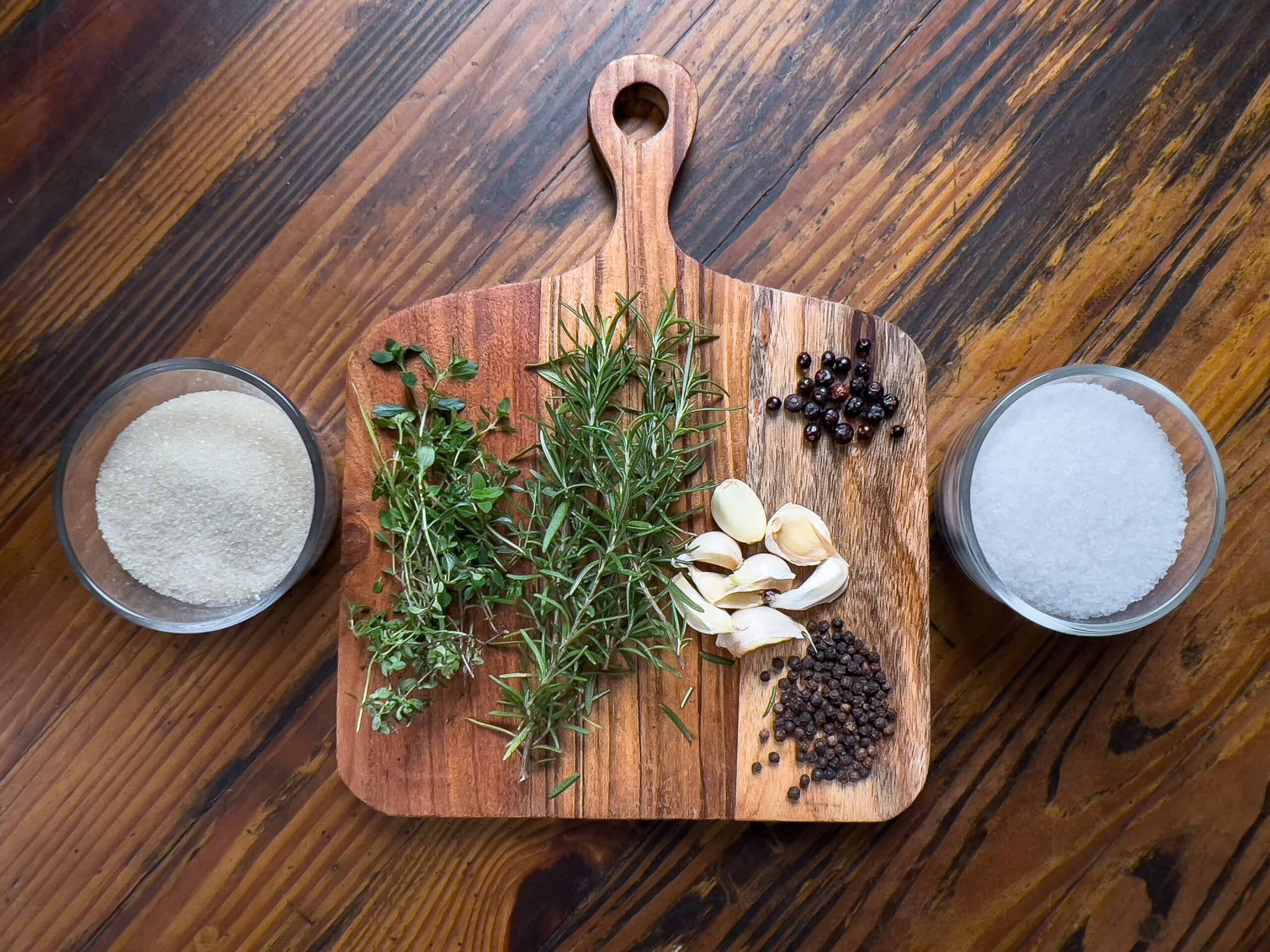 Venison Brine Ingredients
