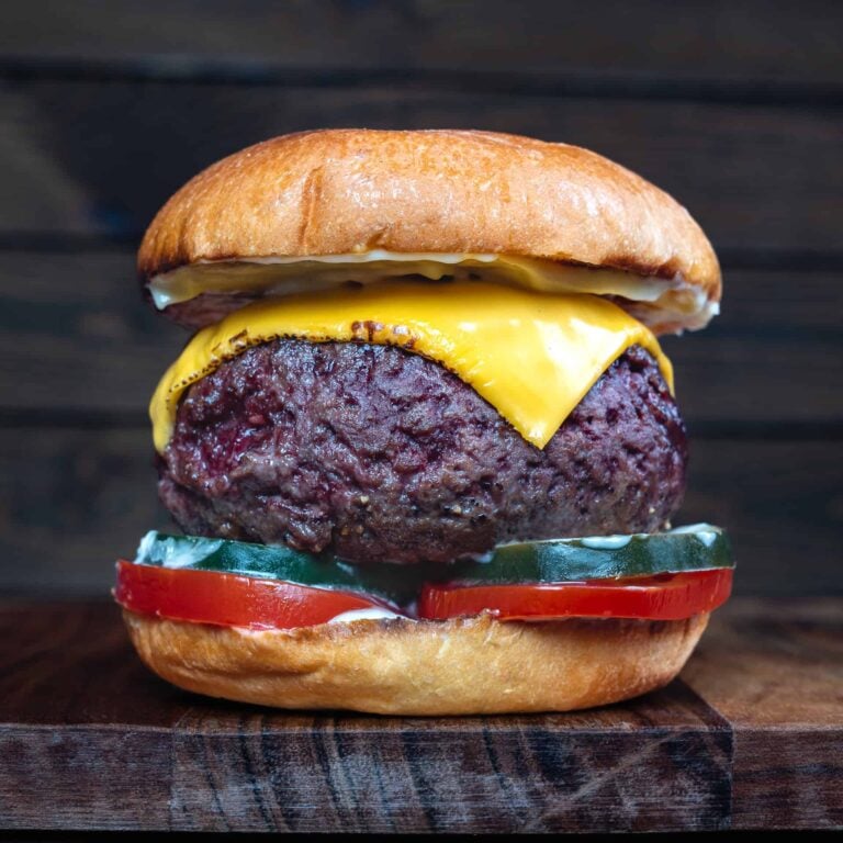 venison burger