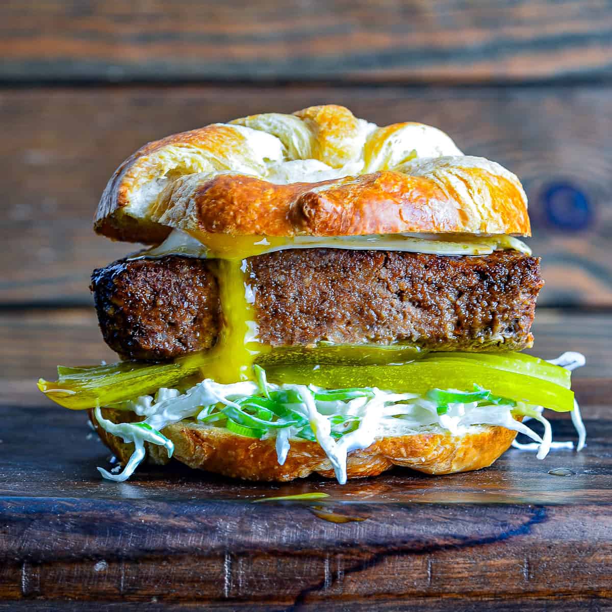 venison meatloaf sandwich