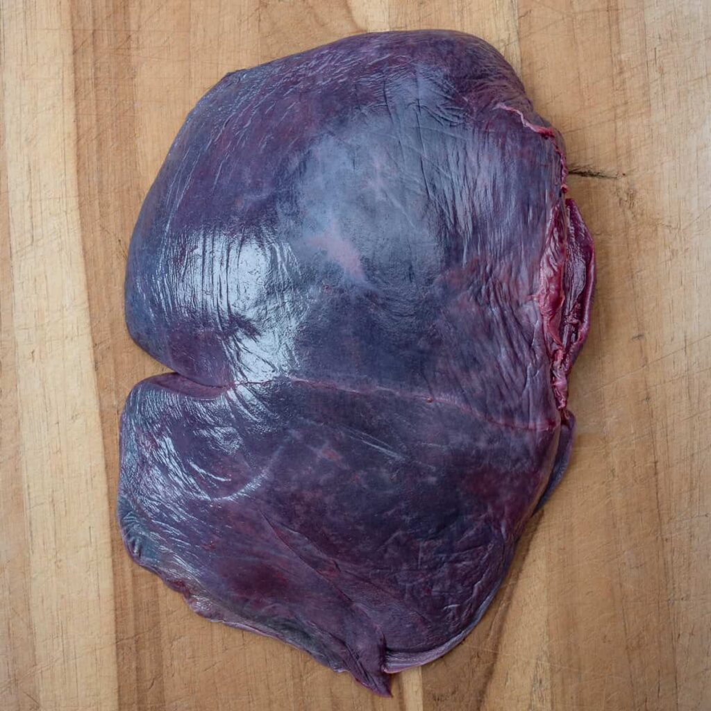 whole deer liver