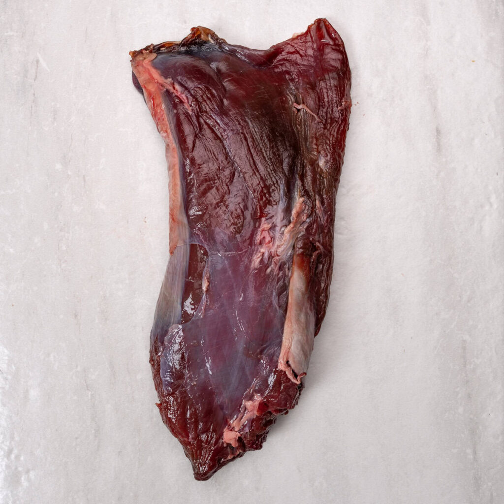 whole venison bottom round.