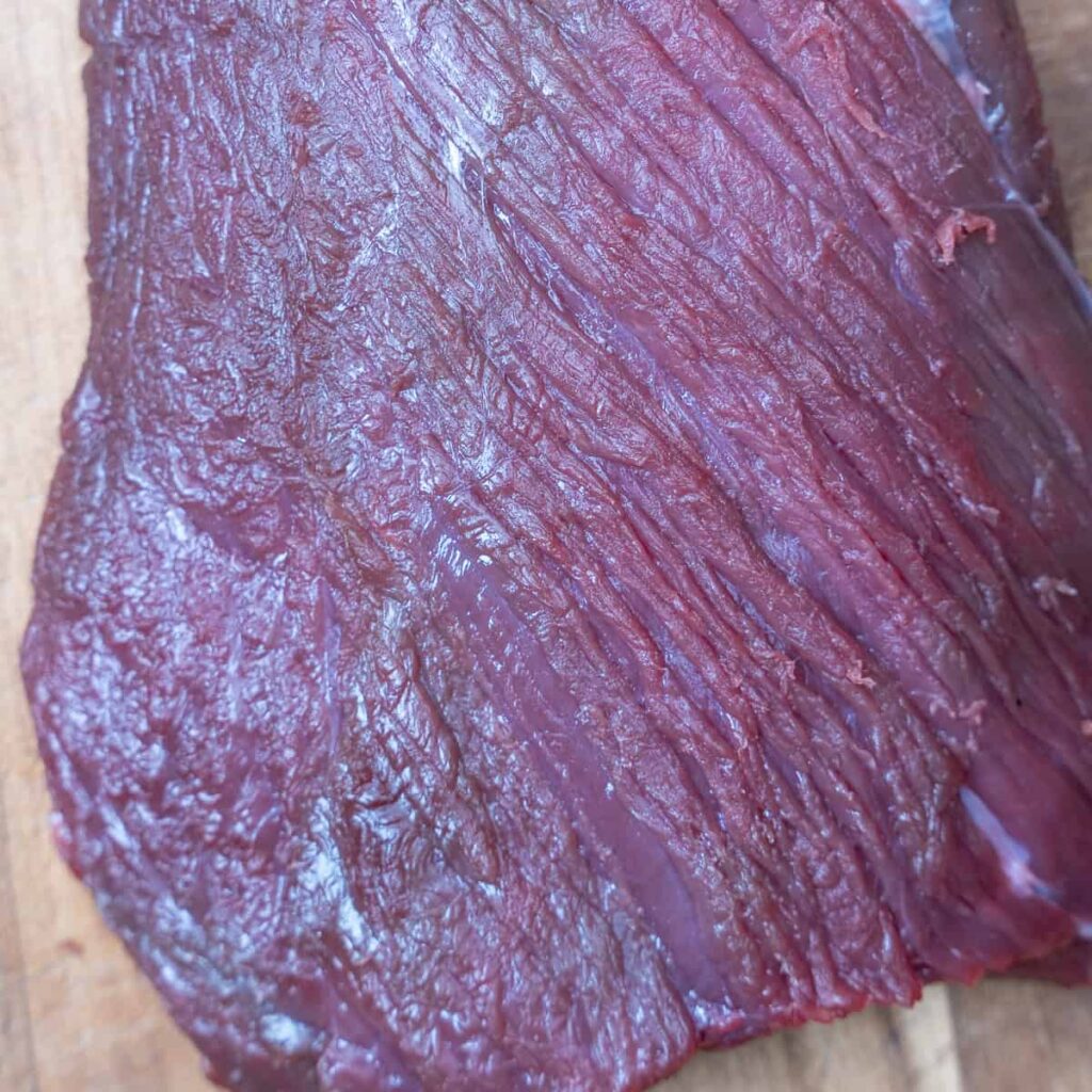 venison round grain.