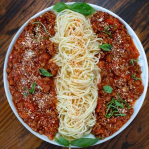 venison spaghetti