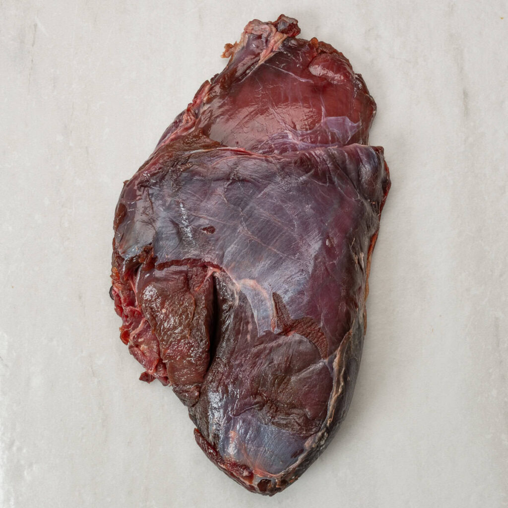 whole venison top round.