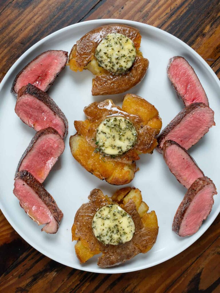 grilled venison backstrap