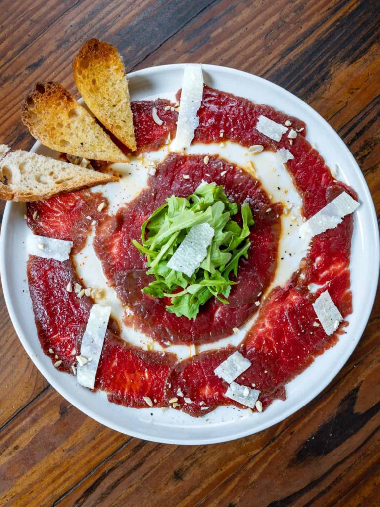 Venison Carpaccio